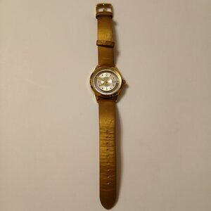 Stuhrling Original Women Krysterna Crystal Leather Band Watch WR 50M Japan Movt